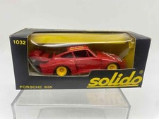 Solido 1/43 Scale Porsche 935 No 1032 Paul Newman Livery Red Color w/box