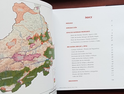 ESPACIOS NATURALES PROVINCIA DE AVILA 124 PAGS LUJO TAPA DURA ED 2015 DIPUTACIÓN - Imagen 4 de 4
