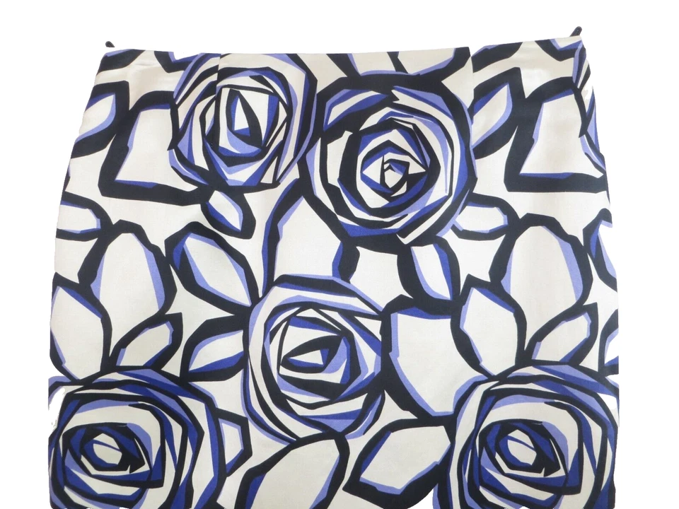 Falda lápiz floral de seda de algodón ligero talla 6 JONES NEW YORK para mujer Foto 2 de 4
