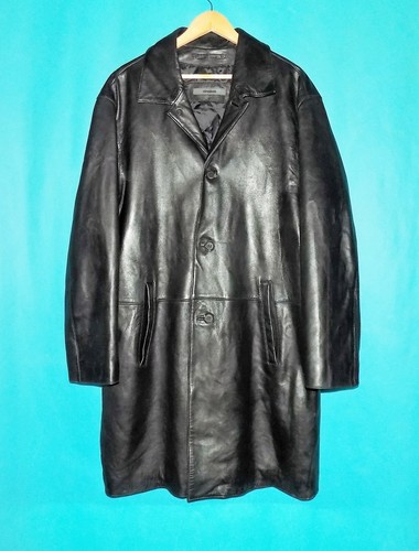 Coat Man Strellson Leather Lambskin 