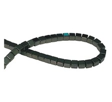 130 Hematite 3x3mm Cube Square Metallic Black Spacer Craft Jewelry Making Beads