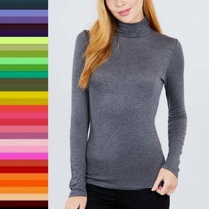 rayon spandex turtleneck