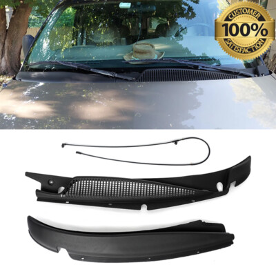 For Chevy Express/GMC Savana 1996-2017 2Pcs Windshield Wiper Cowl Vent Cover New