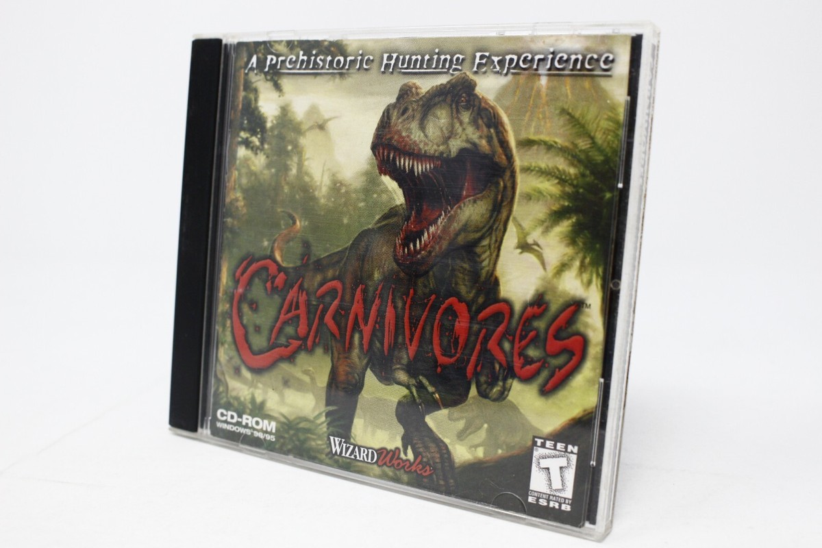 Carnivores - PC - Prehistoric Hunting Game - W/ User Manual | eBay