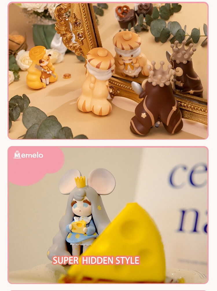 Memelo Sweet Kingdom Girl Series Blind Box Cute Art Toy
