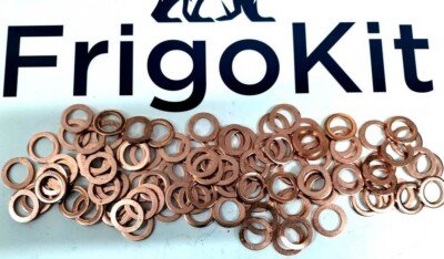 #ad TRP 55 2208 33 1749 SEALING RING COPPER BOLT GASKET WASHER 100 PCS FAST $122.55