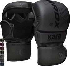 MMA Boxing Gloves by RDX, Training, Sparring, Muay Thai Gloves for Kickboxing