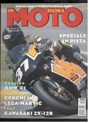 TECHNISCHES MOTORRAD 3/2001 KAWASAKI ZX 12R-BMW C1-DUCATI POMPONE-I MAGNESIUMFELGEN