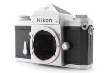 [Near MINT] Nikon F Eye Level Silver 35mm SLR Film Camera From JAPAN
