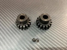 M1.5 15T & 16T 8MM Shaft Steel Mod 1.5 Pinion Gear For 1/5 RC Car M1.5 Spur Gear