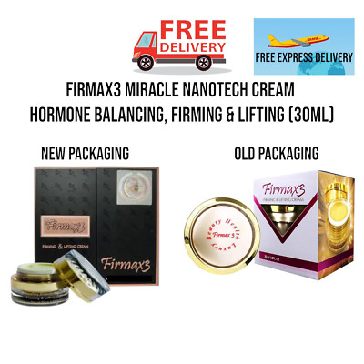 Firmax3 Miracle Nanotech Cream   Hormone Balancing, Firming & Lifting (30ml)