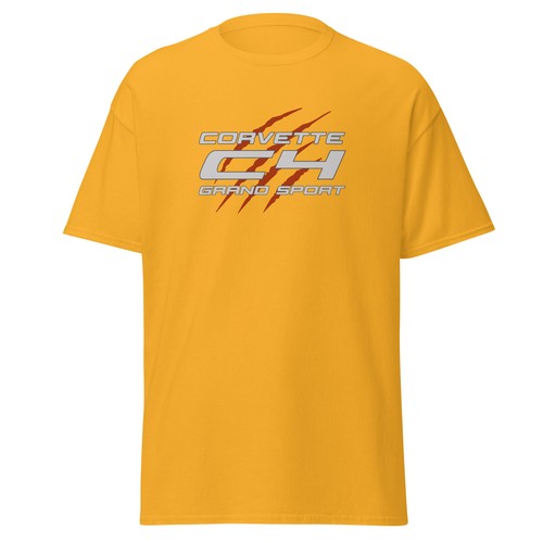 Premium T-Shirt für Chevrolet Corvette C4 Grand Sportwagen Fans Weihnachtsgeschenk - Bild 10 von 13