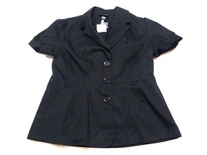 black thin blazer