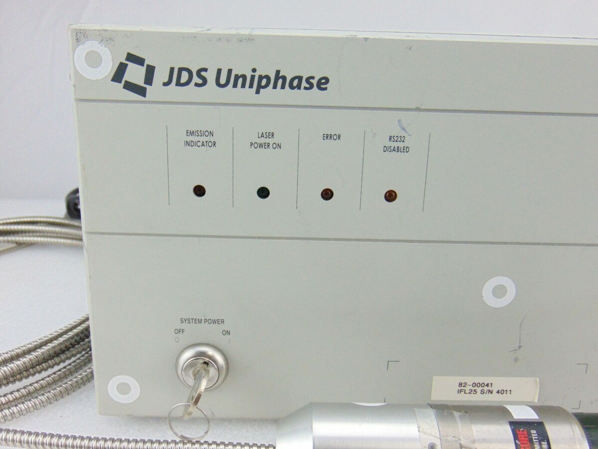 JDS Uniphase IFL25 82-00041 Industrial Fiber Laser *untested JDS Uniphase IFL25 82-00041 Industrial Fiber Laser *untested