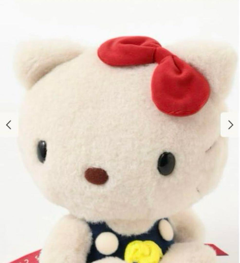 HELLO KITTY × BEAMS COUTURE Set of 2 stuffed toy Japan HELLO KITTY × BEAMS COUTURE Set of 2 stuffed toy Japan