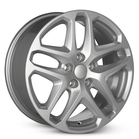 New Wheel For 2013-2017 Ford Fusion 17 Inch Silver Alloy Rim - Picture 2 of 9