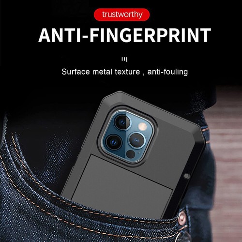 Aluminum Heavy Duty Case Shockproof For iPhone 16 15 14 13 12 11 XS Max XR 8 7 - Picture 7 of 15