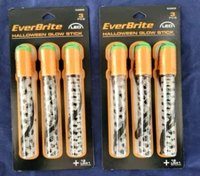 EverBrite Halloween Glow Stick 3-Lumen 3 Pack LED Flashlight 2 Pack