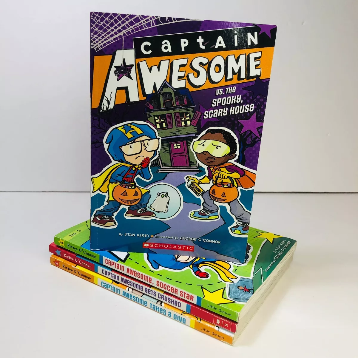 Captain Awesome, Soccer Star, Book by Stan Kirby, George O'Connor, Official Publisher Page