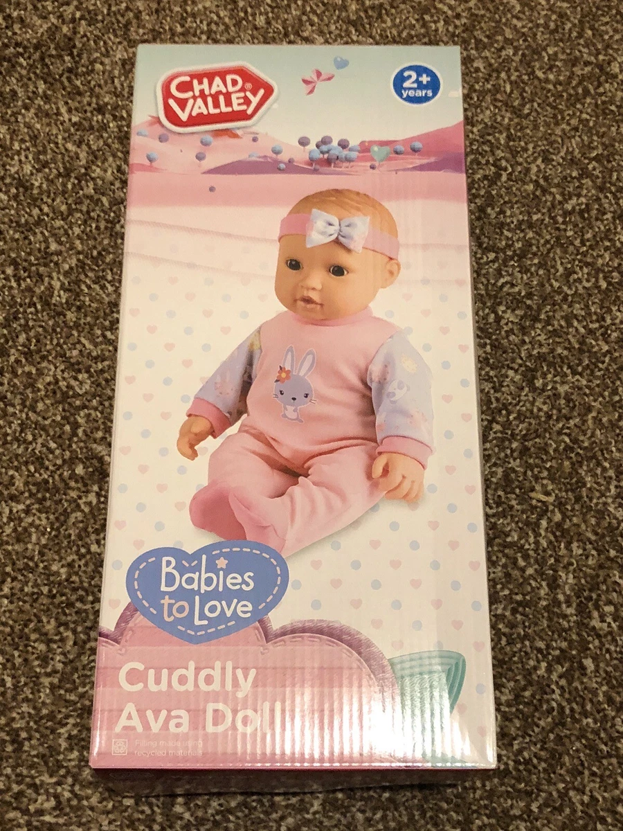 Chad valley babies to love cuddly ava doll new arrivals
