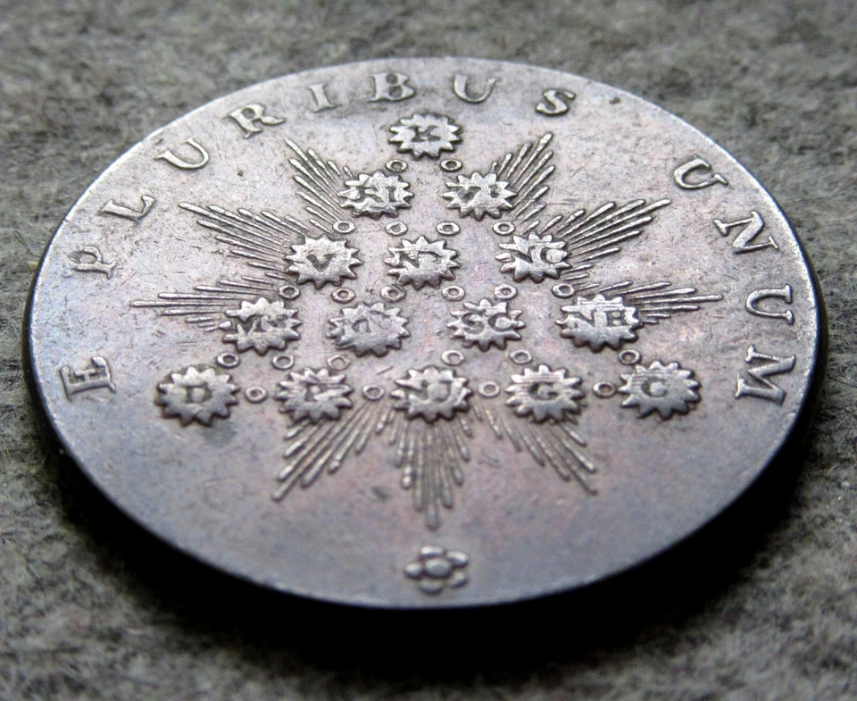 Great Britain ND 1792 - 1794 Lancashire Lancaster token KENTUCKY JOINS the UNION - Image 3 of 4