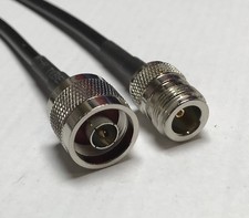 N Type Male to N Female Pick Your Length RG58 Coaxial Pigtail Cable USA
