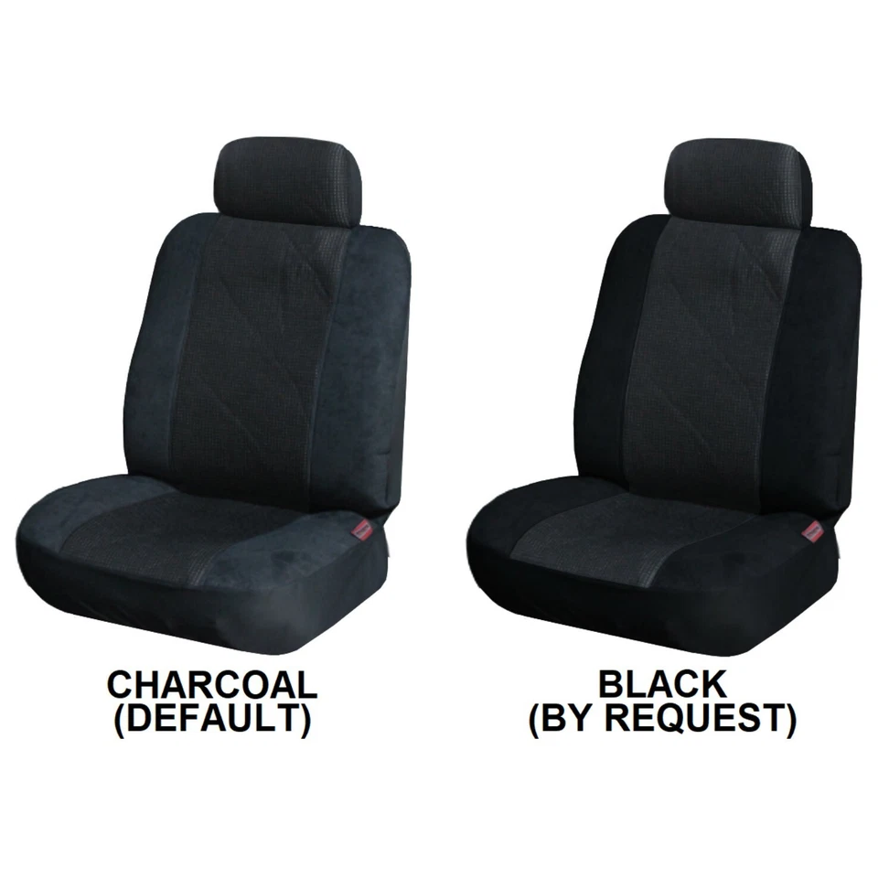 FUNDA DE ASIENTO INDIVIDUAL JACQUARD Y GAMUZA PARA VOLVO 760 Foto 2 de 4