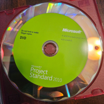 Genuine Microsoft Project Standard 2010 Version | eBay