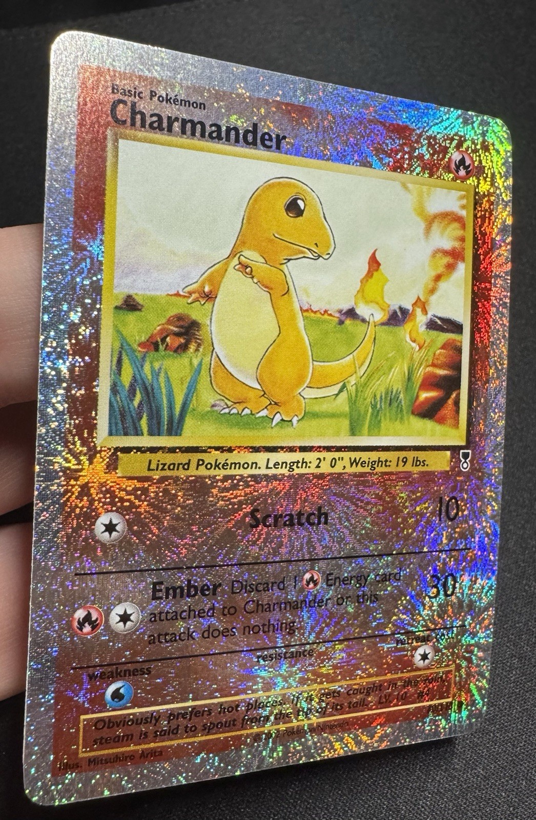 2002 Pokemon Legendary Collection Reverse Holo Charmander #70 NM