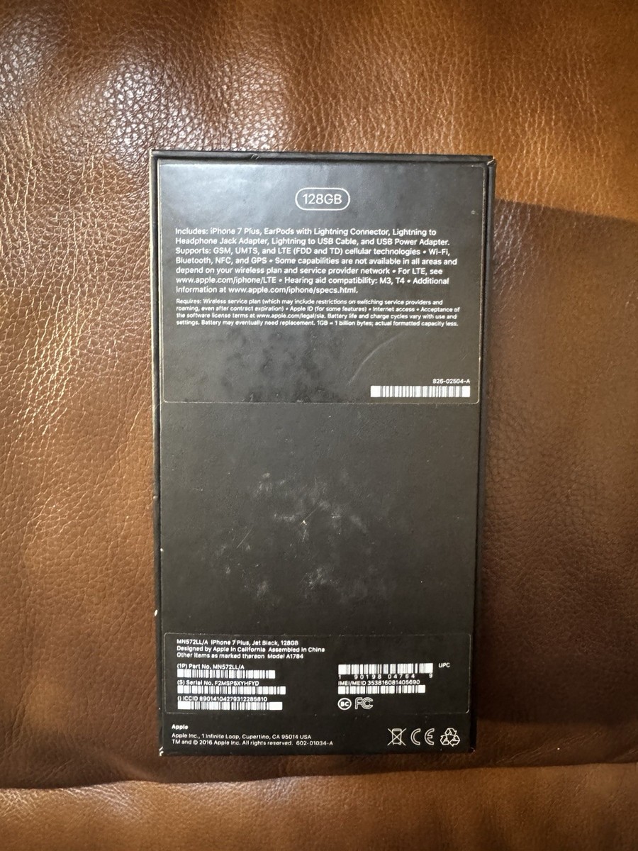 iPhone 7 Plus Jet Black Rare AT&T | eBay
