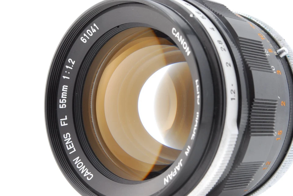 Lente de enfoque manual estándar Canon FL 55mm f/1.2 Excelente + 5 de Japón #... - Imagen 2 de 4