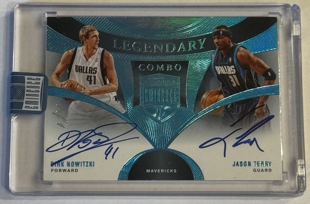 2024-25 Eminence Dirk Nowitzki/Jason Terry Legendary Combo Auto One Of One 1/1