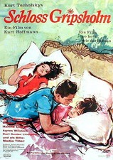 Nadja Tiller in SCHLOSS GRIPSHOLM Originalplakat EA von 1963