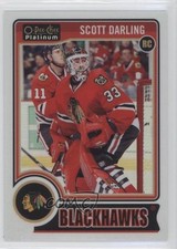 2014-15 O-Pee-Chee Platinum White Ice 139/199 Scott Darling #151 1x1