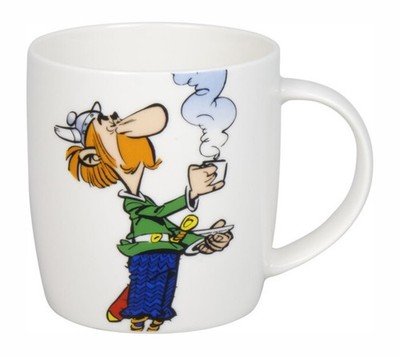 Könitz Tasse Asterix Teatime Teefax  Form: Franz 0,35 L Porzellan