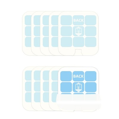 10 Pack Replacement Glue Boards for Dynatrap DT3005W Dot and Safer Home White 