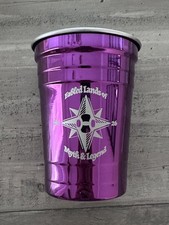2026 Krewe Of HERMES Stainless Steel Cup Purple Mardi Gras Parade Throw Nola