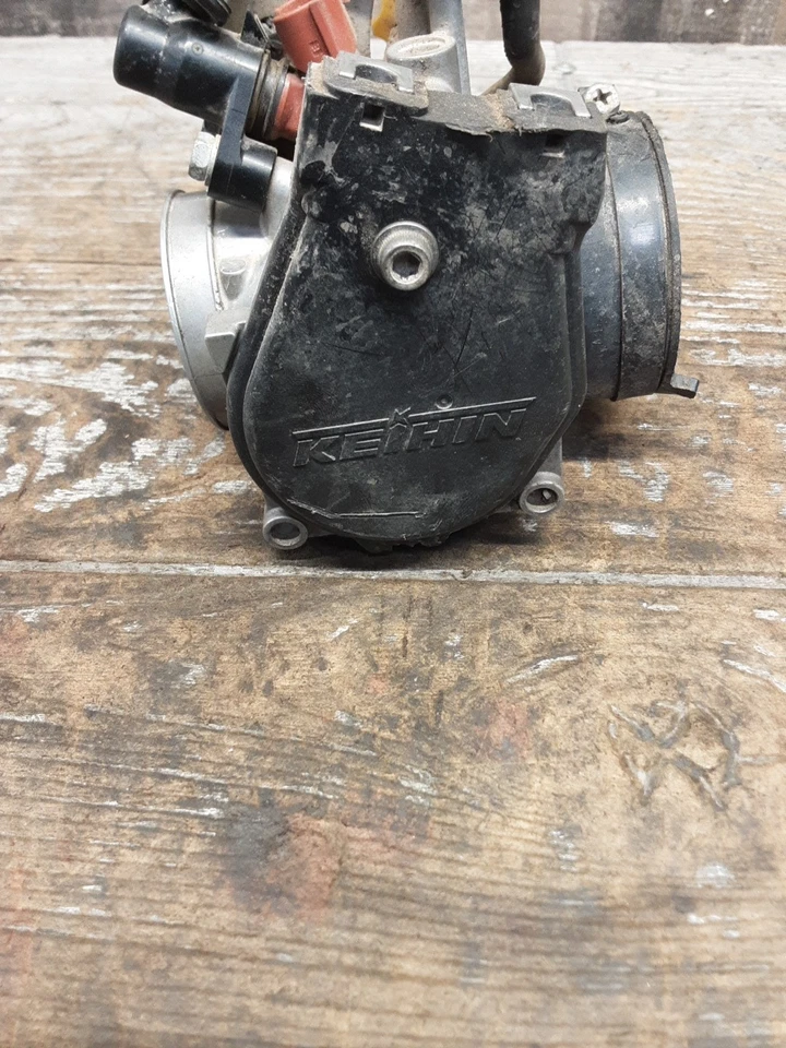 Honda CRF450 CRF450R 2011 11 09-12 carrocería del acelerador admisión de combustible de aire BR-697 Foto 2 de 4