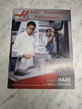 HAAS BUILT BY PROFESSIONALS MACHINING CENTERS SALES INFORMATION CATALOG 1999
