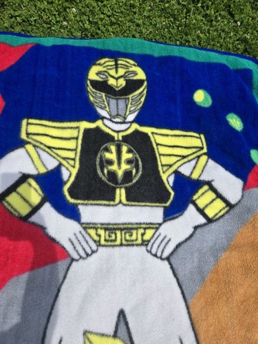 Power Rangers 1995 Sabin Entertainment Fleece Throw Blanket - Picture 4 of 7