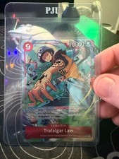 Trafalgar Law - OP14-009 (Alternate Art) OP14-009 The Azure Sea's Seven Foil