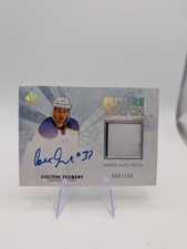 2011-12 SP Authentic Future Watch Limited Auto Patch #223 Colten Teubert /100