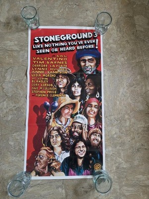 Stoneground 3 Vintage Warner Bros Movie Promo Poster
