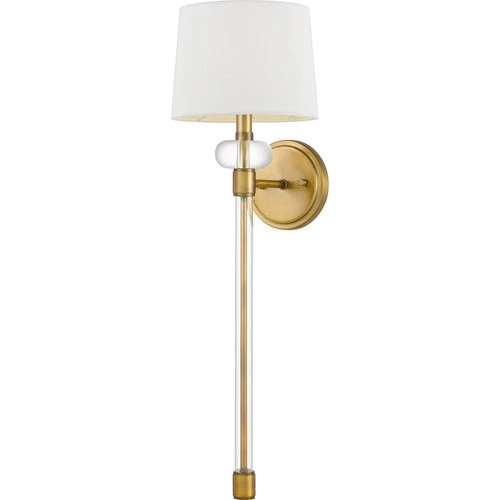 Quoizel Barbour 27" Wall Sconce in Weathered Brass - Picture 1 of 2