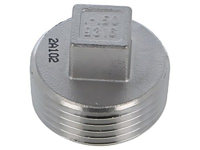 6291-100 Square,male max.10.5bar 1.4408 stainless steel G316 GEBO
