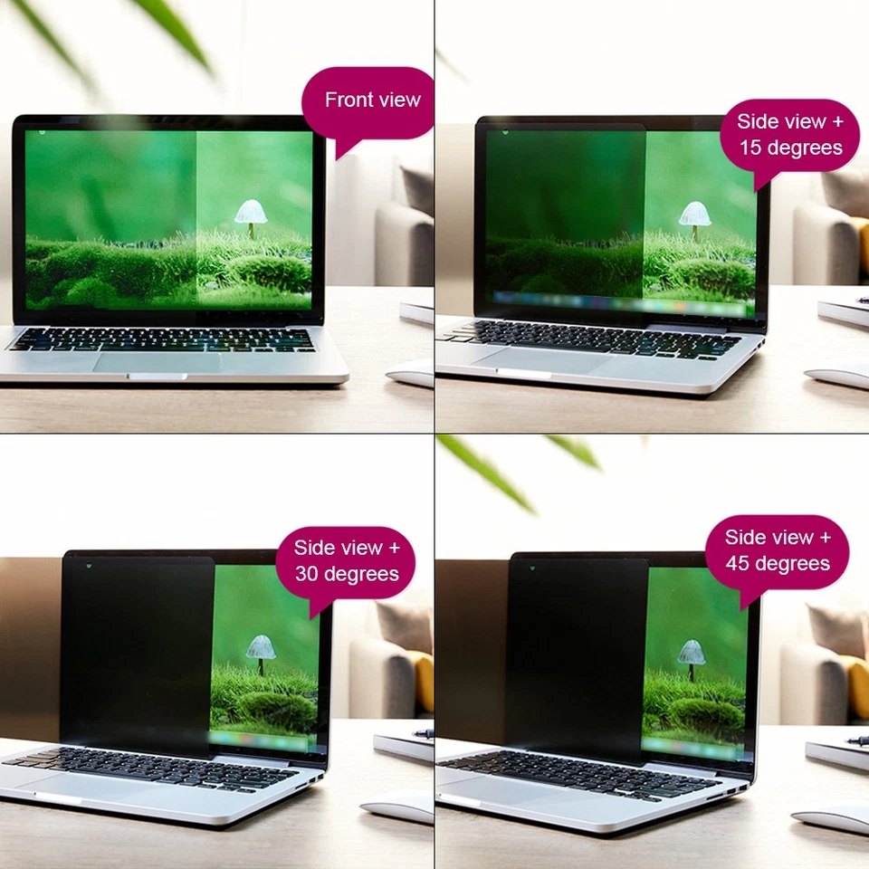 Screen Protector AntiPeep Film Filter 16:9 12.1in Individual Protec-tion For - Image 2 of 4