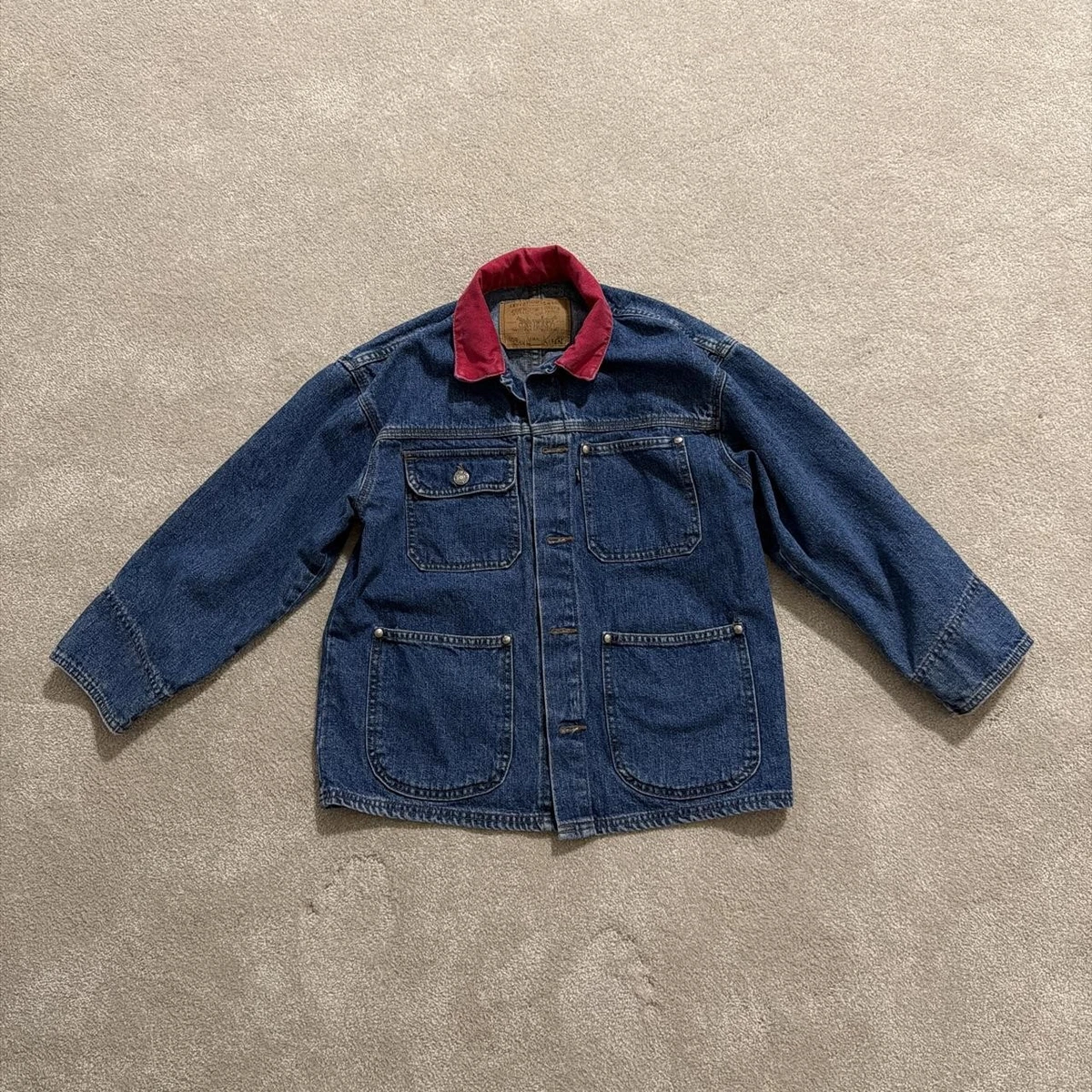 vintage mens levi jean jacket products for sale | eBay