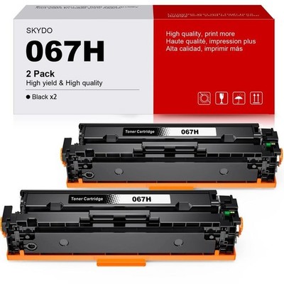 High Yield 067 067H Black Toner Cartridge for Canon imageCLASS MF651CW MF653CDW