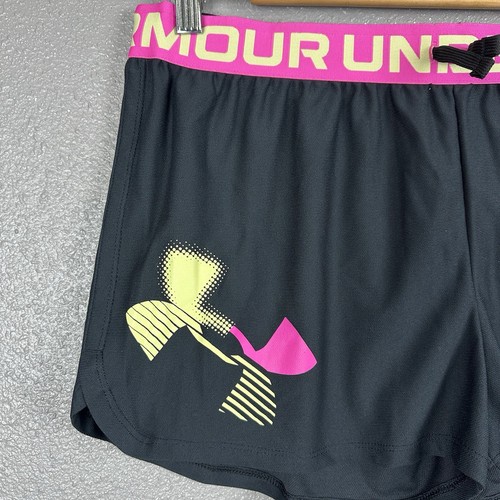 NWT Under Armour Youth Girls Loose Play Up Shorts Size XL Basketball Summer Gym - Picture 2 of 14
