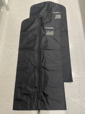 Lot of 2! New Chanel Long Garment Bags - Coats / Jackets / Dresses - 54” X 24”